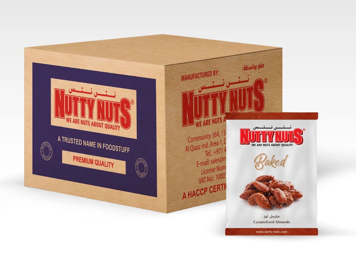 لوز مكرمل ٤٠٠ جرام