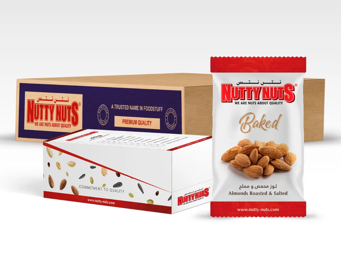 Almonds Dry Roasted & Salted 40g