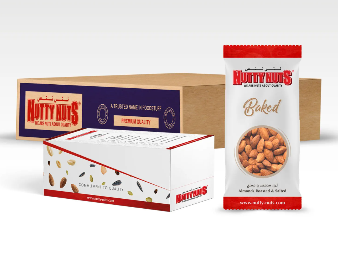 Almonds Dry Roasted & Salted 80g