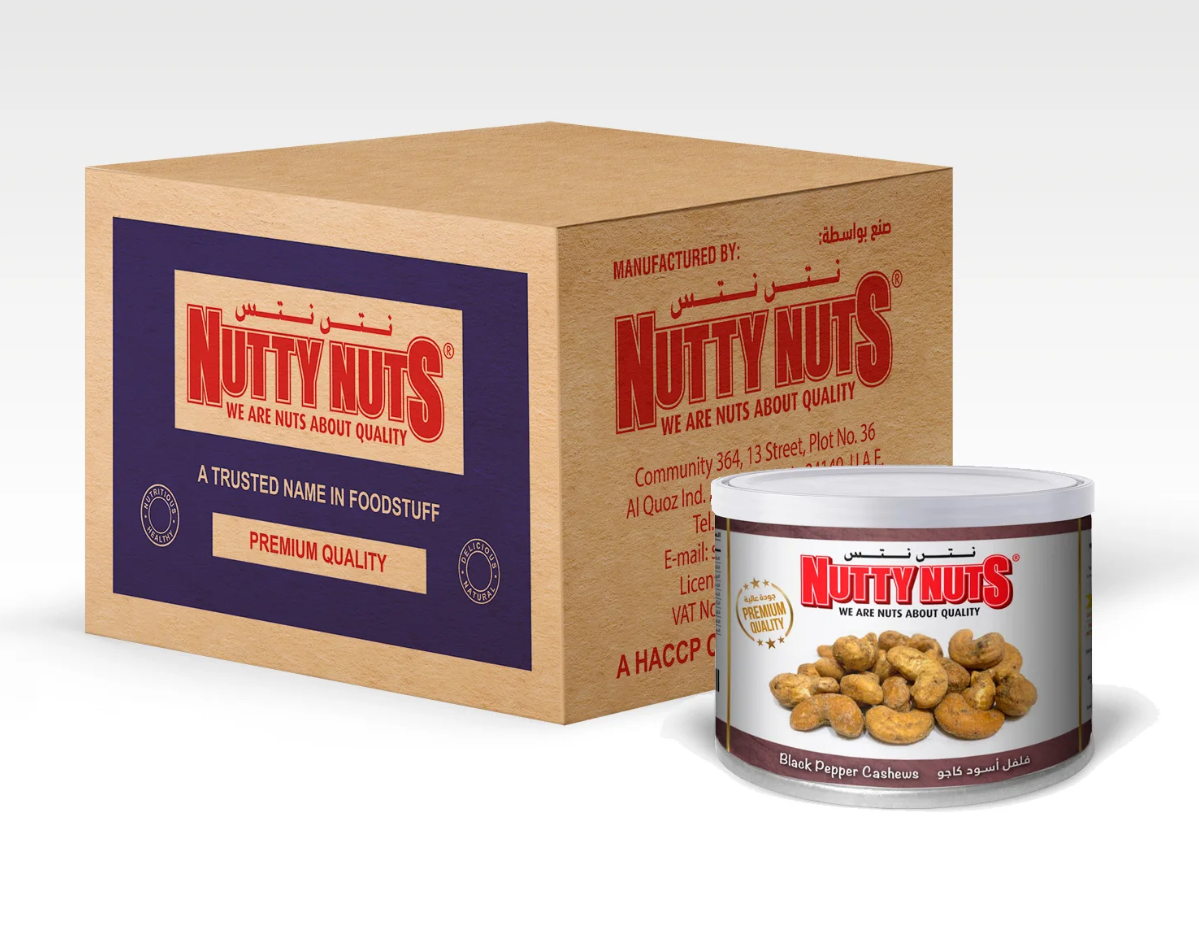 Black Pepper Cashews 100g