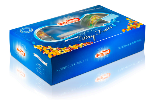 Roasted Nuts Gift Box – 4 Tins Variety Pack (100g each)